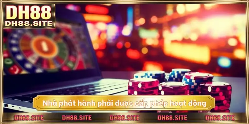 Nhà phát hành game phải được cấp phép hoạt động